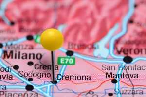 cremona italy map