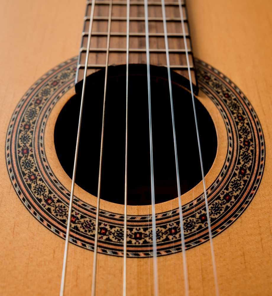 6 strings guitar