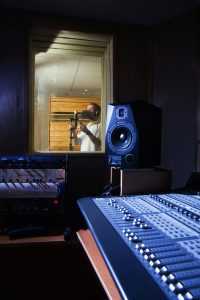 recording studio equipment