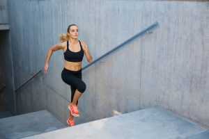 woman doing cardio exercise