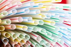 colorful straws for breath exercises singing