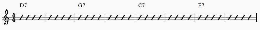 althernate rhythm changes