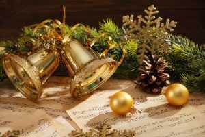 christmas bells on sheet music