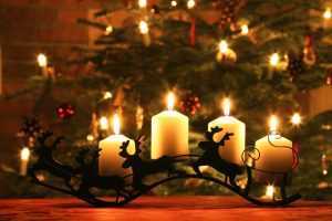 silent night candles