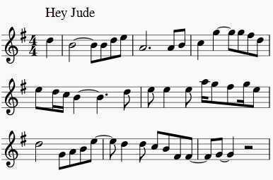 Hey Jude music