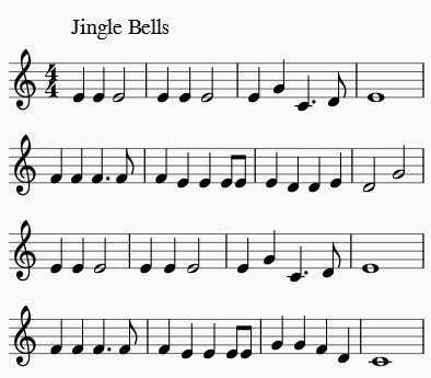 Jingle Bells music