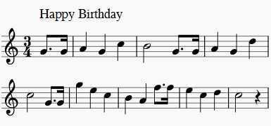 Happy Birthday music