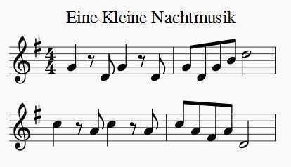 Eine Kleine Nachtmusik