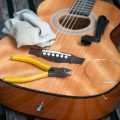 guitar maintenance string change