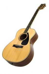 standard acoustic guitar wood