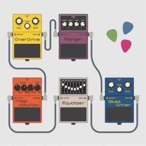 guitar effects graphic