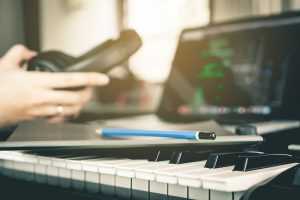 writing music 