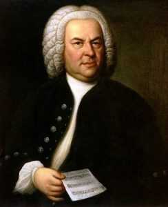 portrait of J.S. Bach