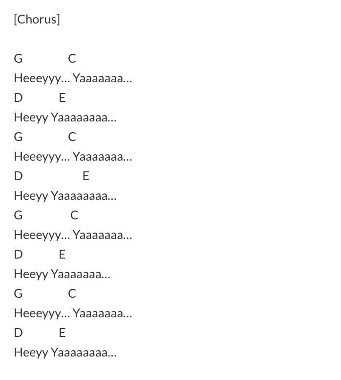 outkast chords