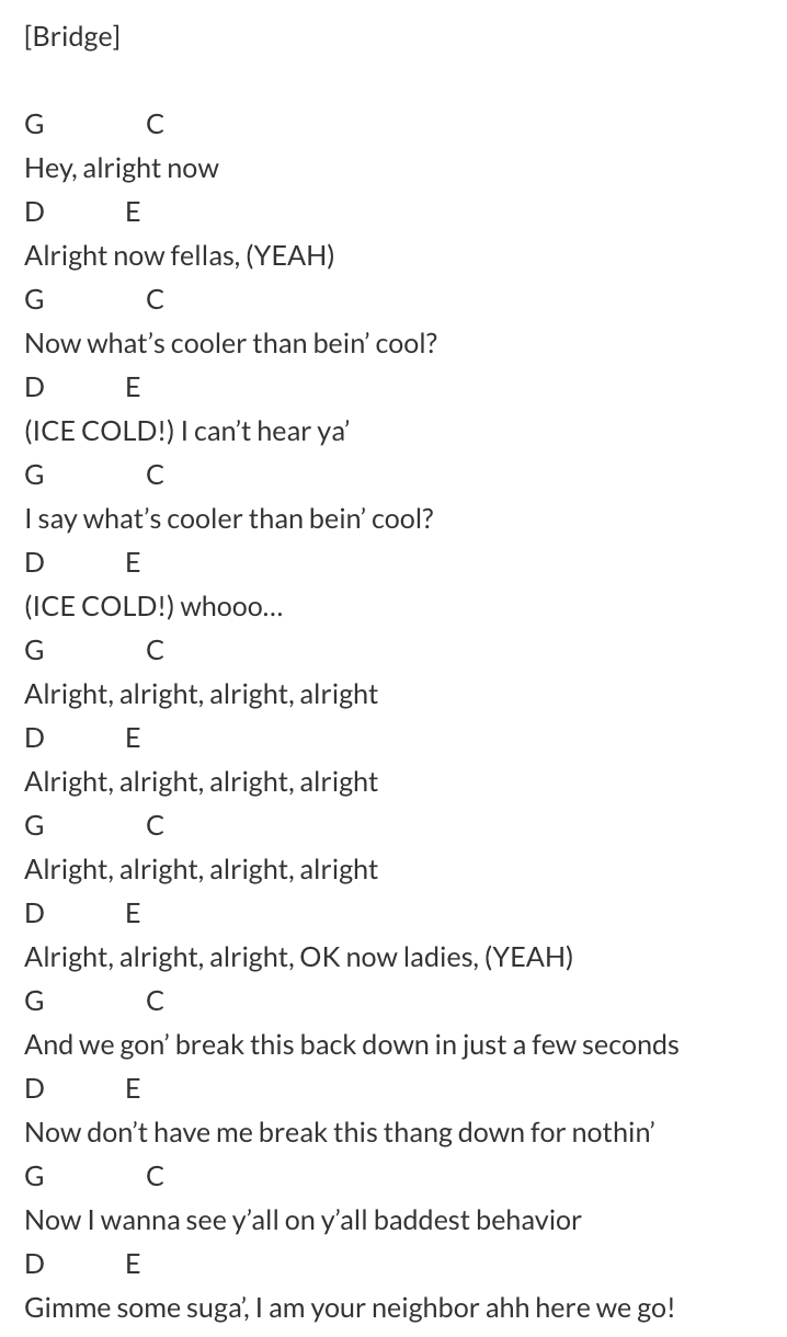 outkast chords