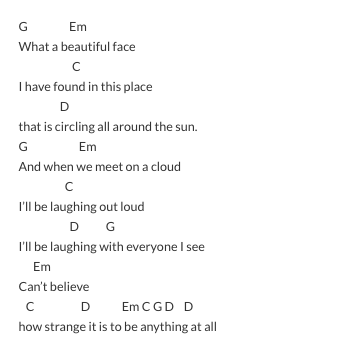 aeroplane lyrics