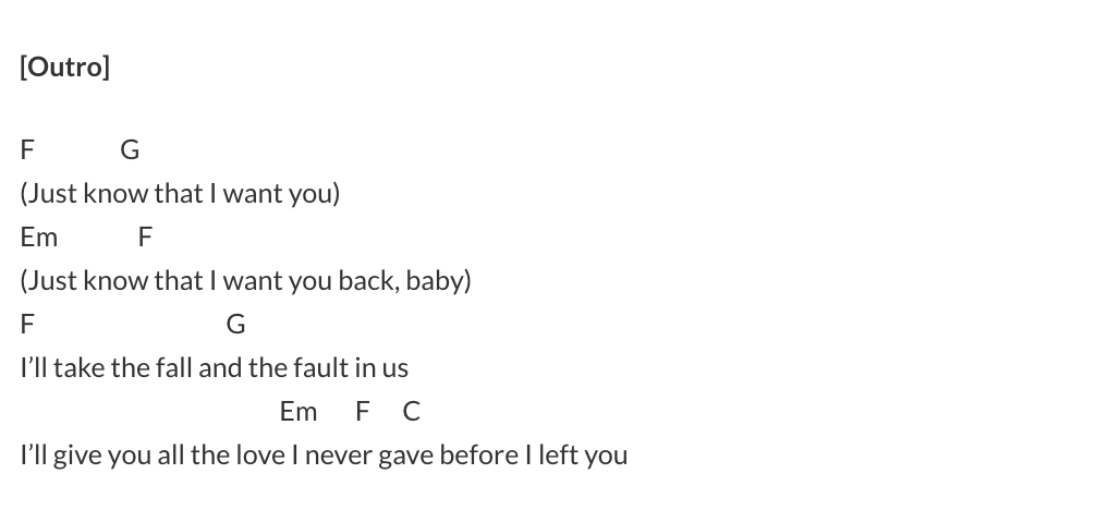 haim chords