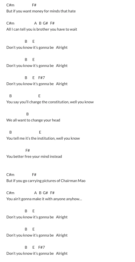 hamburger Descent Lilla Beatles Ukulele Chords