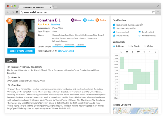 Create Your Profile